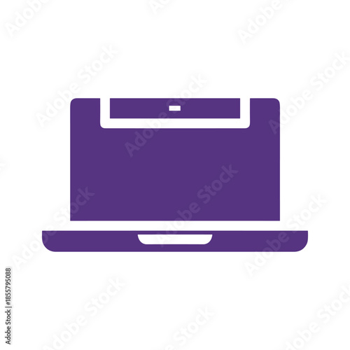 Laptop Icon Illustration