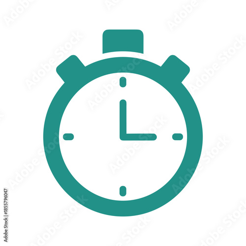 Stopwatch Icon Illustration