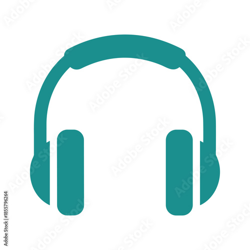 Headphones Icon Vector Illustration