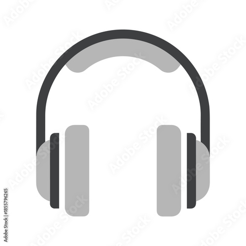 Headphones Vector Illustration