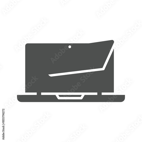 Laptop Graphic Design Icon