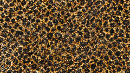 Realistic Spotted Animal Leather Texture for Background Design