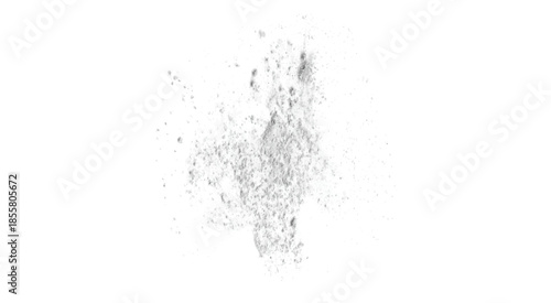 black and white water splash. Dirty and distressed paint on old wall. Crackle line and scratch on concrete and stone surface