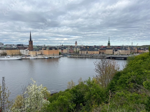 Canvas Print landscape in Stockholm, Sweden, Northern Europe