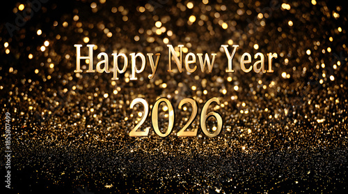 Happy New Year 2026 Background