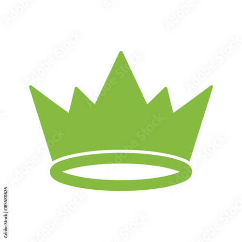 Green Crown Icon