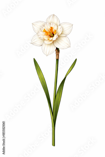 Vector Illustration of Sir Winston Churchill Daffodil Flower
