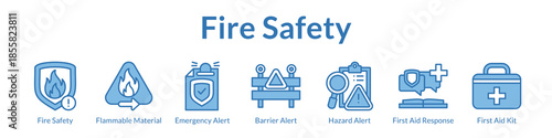 Fire Safety Solutions with Flammable Material Management Emergency Alerts Evacuation Procedures and Fire Prevention Systems