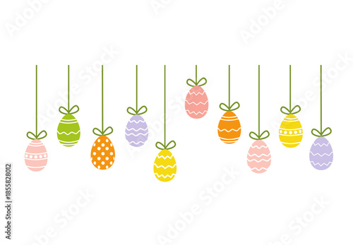 Easter egg decorations