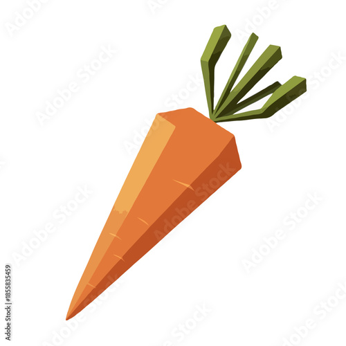 Illustrated carrot Vector
