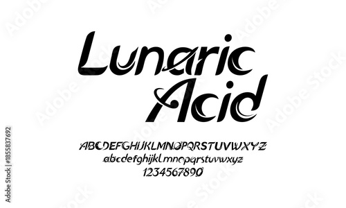 Celestial Lunar Typeface Series