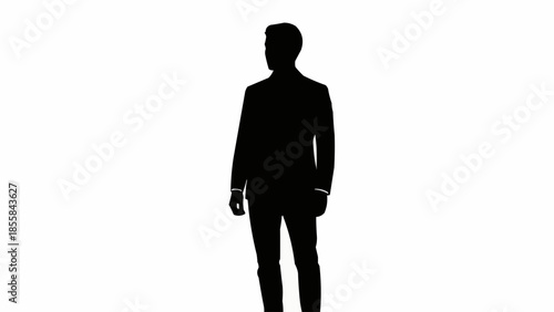 silhouette of a woman