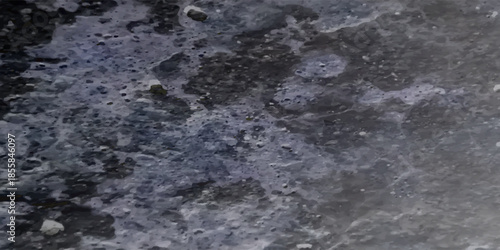 Abstract black and gray rough surface texture ideal for adding a moody and edgy aesthetic to graphic designs.