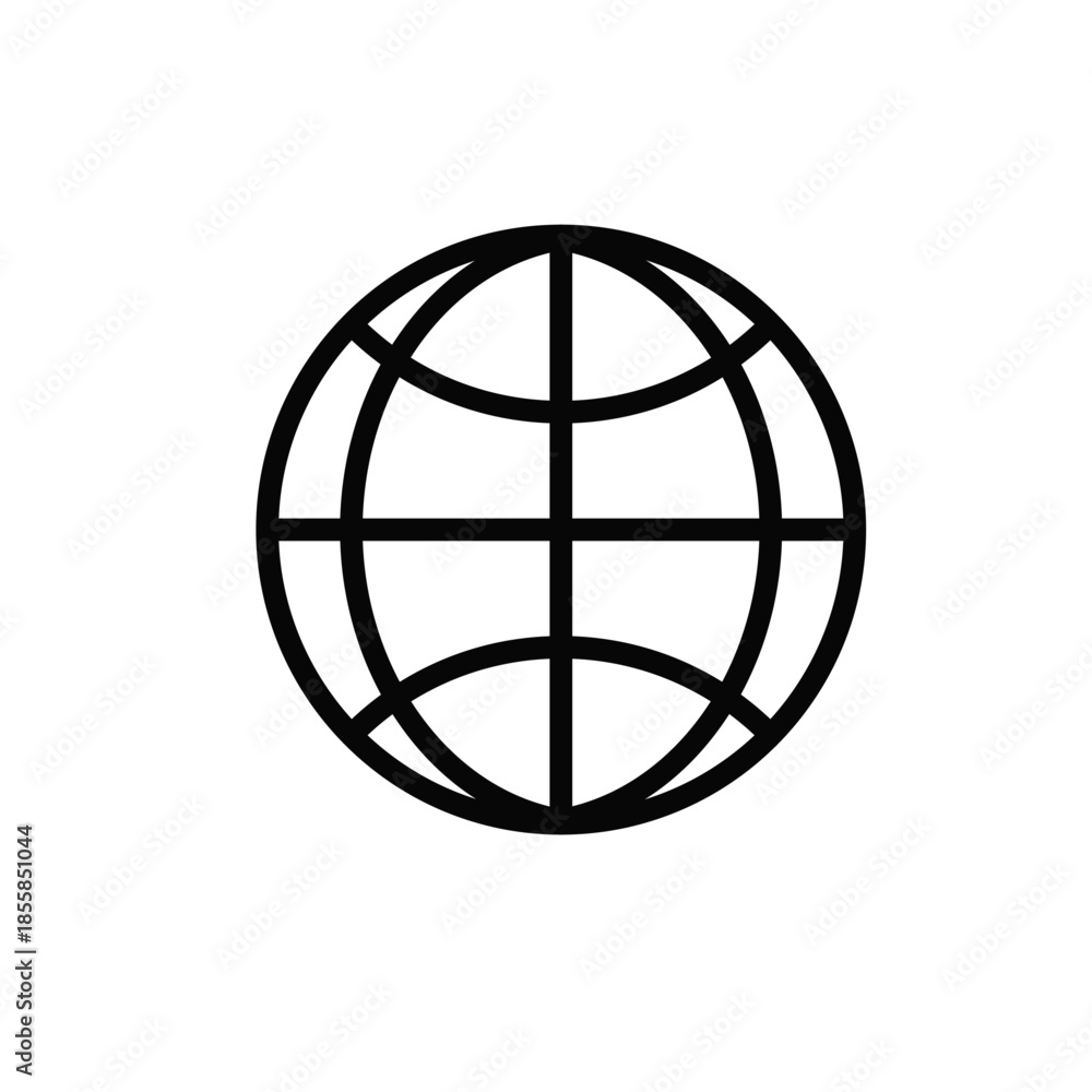 Obraz premium globe in a cage