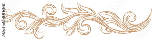 Decorative Thai traditional art decorative adornment for invitations and greeting cards, Elegant vector. 