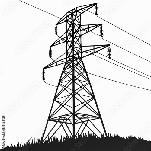 high voltage power lines