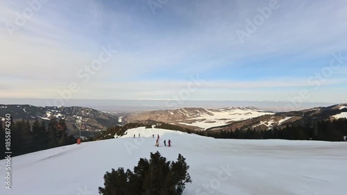 Slope and View Karakol Ski Base, Top Winter Sport Destination Kyrgyzstan