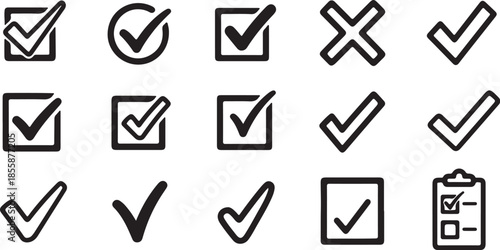 Vector alphabet letters set illustration design icons