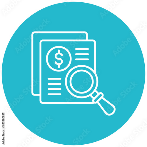 Financial report Icon