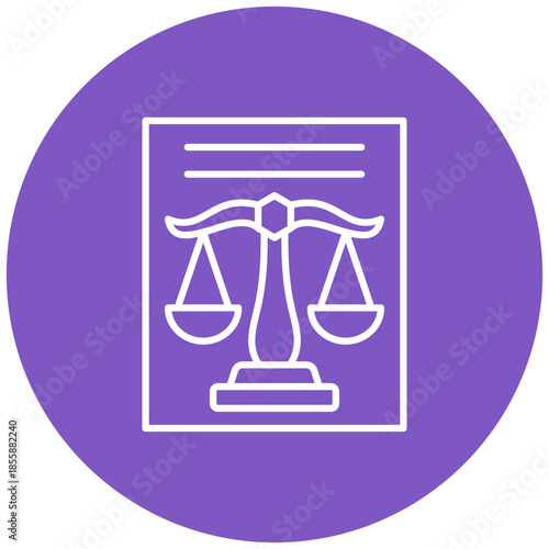 Legal paper Icon