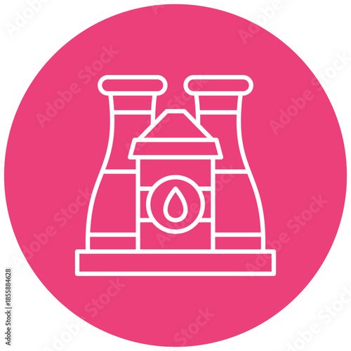 Oil refinery Icon