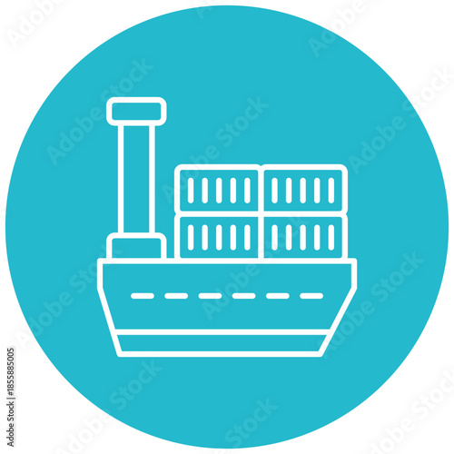 Cargo ship Icon