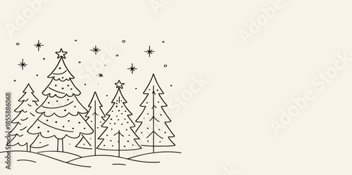christmas tree on a white background