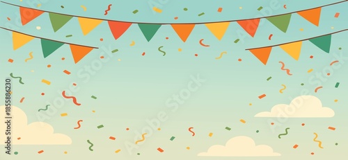 happy birthday card with balloons