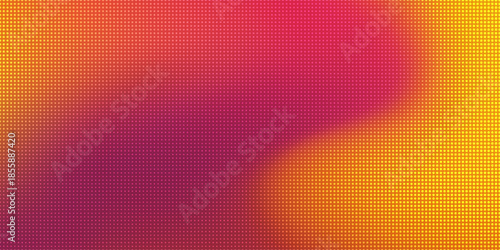 Pink, purple, yellow and orange abstract gradient background with noise grainy texture. Abstract Background. For wallpaper, presentation, banner, web, digital, article.