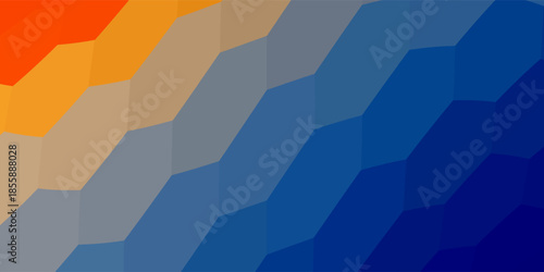 abstract geometric background. modern vector illustration of a hexagon backdrop for the design of medicine, science, digital technology, molecular structure