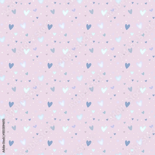 seamless patterns with valentine 