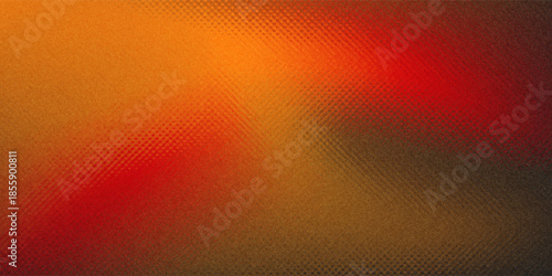 Orange black colors gradient background, grainy texture effect, web banner design
