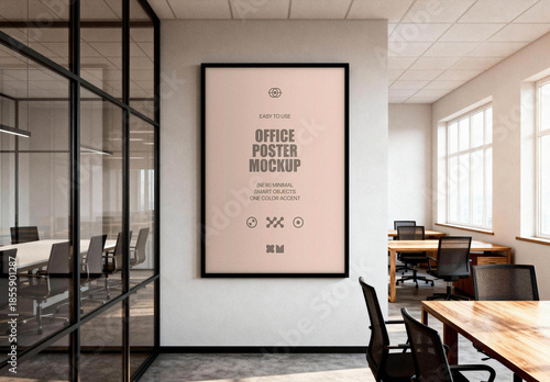 Office Poster Mockup