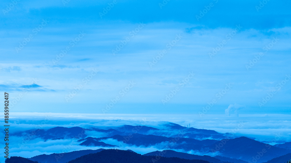 Fototapeta premium 日の出前の雲海②