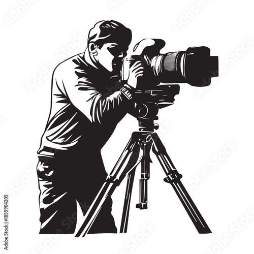 photographer and camera