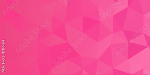 Pink diamond abstract background. Geometric triangle design for banner, cover, brochure, business card, social media, web.