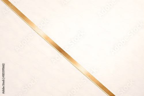 Minimal Gold Diagonal Line Background on Soft Beige Texture