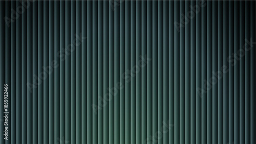 Misty Vertical Ripple Glass Gradient in Dark Teal