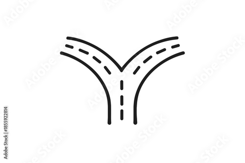 Fork in the Road Icon