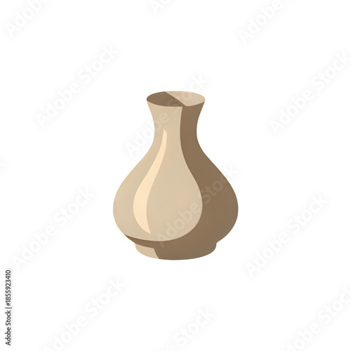 vase isolated on white background
