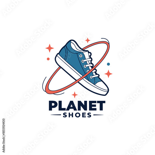 creative modern shoe logo featuring dynamic footwear illustrations, clean minimal vector logos suitable for shoe brands, fashion labels, and apparel business