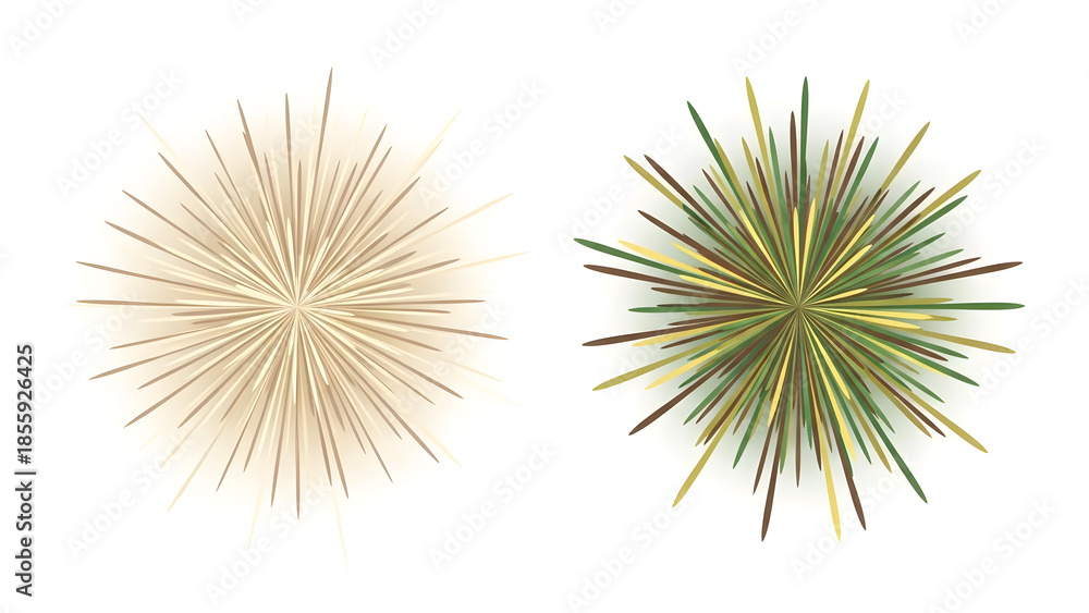 Fototapeta premium bunch of fireworks