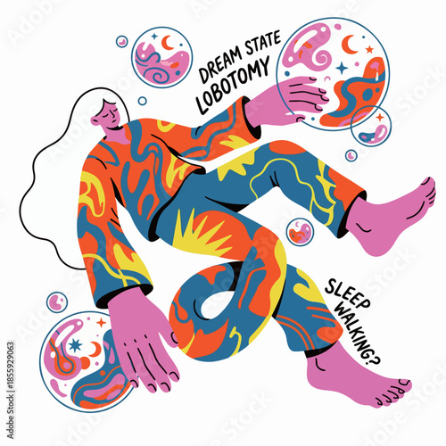 Dream State Lobotomy Illustration