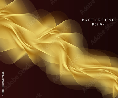 Abstract wave background fluid motion smooth curves and dynamic flow