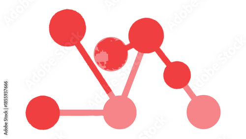 Abstract Global Network: A vibrant network of interconnected nodes and lines, illustrating global connections and collaboration