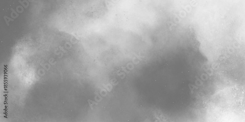 smoke. Isolated Real White Clouds on Black Background for Visual Effects on Photos and Designs. Smoke on gray background. abstract Monochrome smeared gray aquarelle painted paper texture .