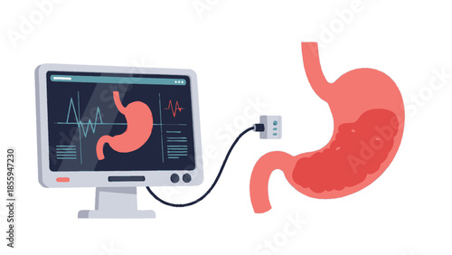 Medical Monitoring of Gastric Health Using Advanced Diagnostic Equipment