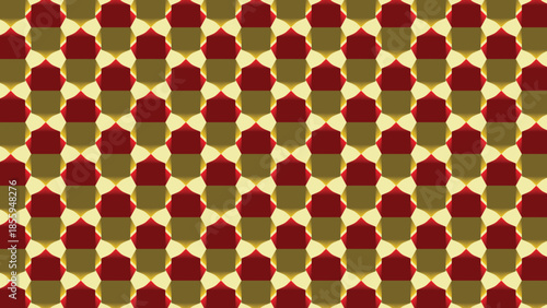 Abstract Creative Background With Repeated Shapes