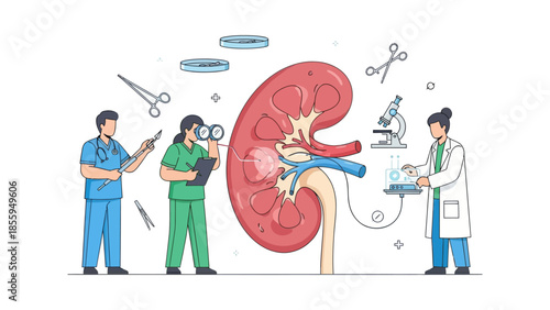 Advanced Medical Research and Development Focused on Kidney Function and Innovation in Renal