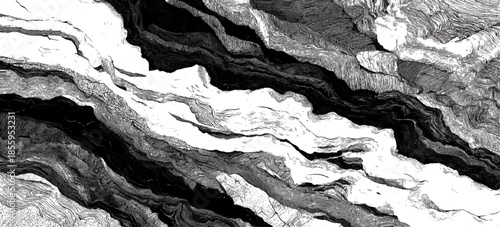 Vintage abstract rock strata pattern with organic wave lines textured. sandstone sedimentary rock formation natural earth strata background.